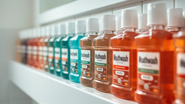 Stock formula versus custom mouthwash formula comparison for private label brands