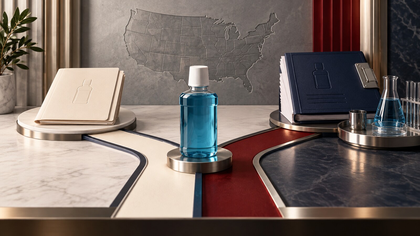 US regulatory pathway review for cosmetic and regulated mouthwash products