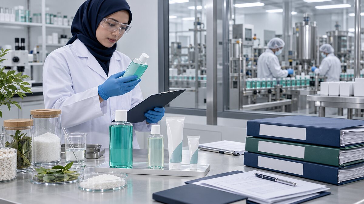 Halal oral care manufacturing documentation and ingredient control review
