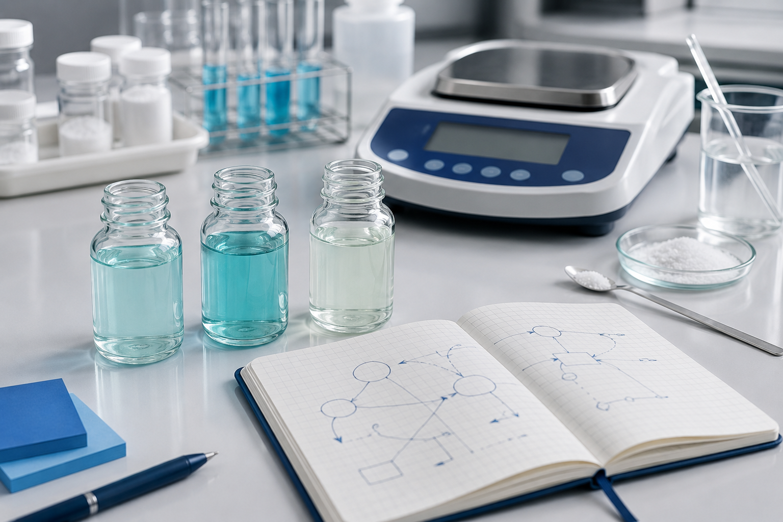 Mouthwash concept liquids compared during early technical screening