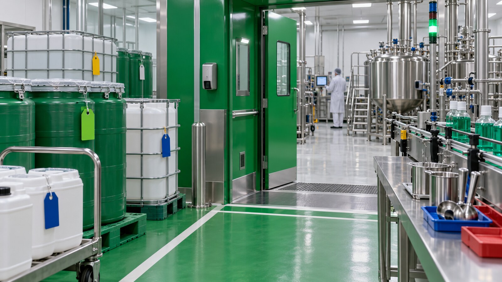 Halal mouthwash manufacturing controls for ingredients, segregation and traceability